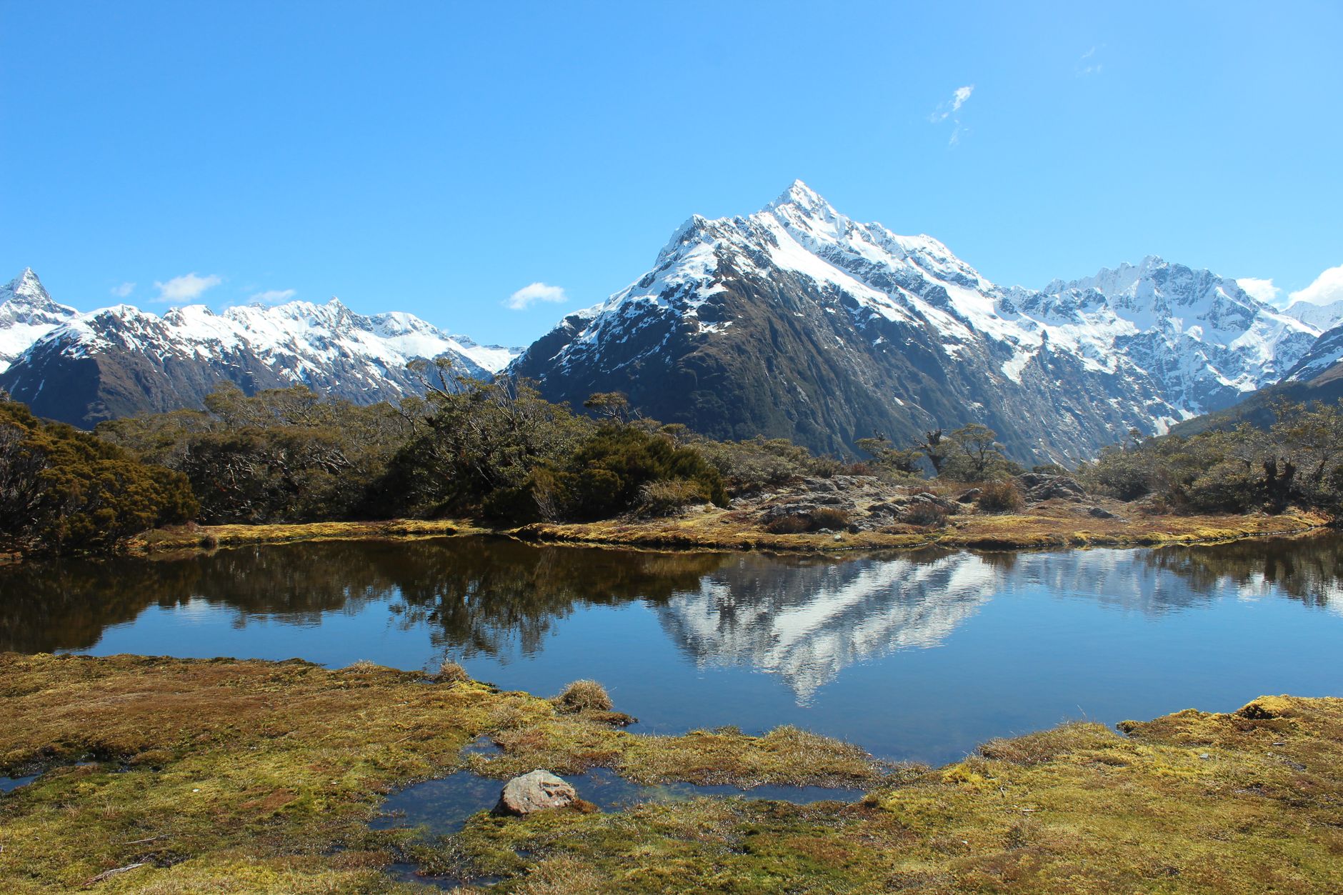 Fiordland National Park Mountains